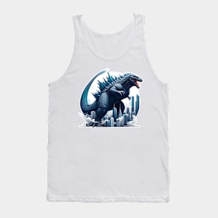 Godzilla and the City Tank Top